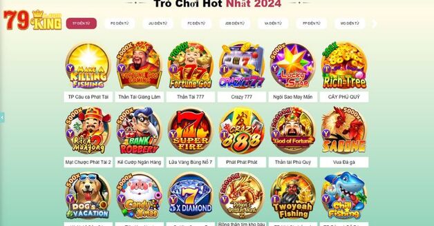 Kho game đổi thưởng đa dạng với nhiều game hấp dẫn